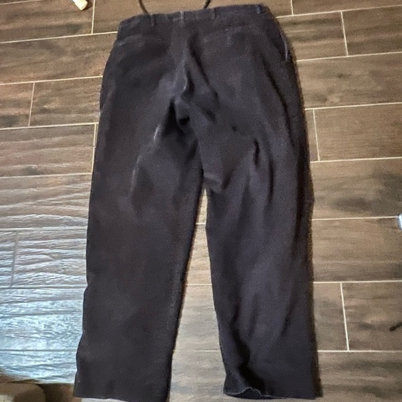 Lands End Corduroy Pants Mens one pair Black one pair Green 35. 1/13 2/20 - Picture 2 of 4